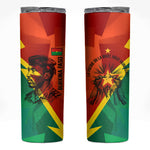 Burkina Faso Independence Day Thomas Sankara Skinny Tumbler Revolution Heritage Broken Chains Graphic