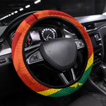Burkina Faso Independence Day Thomas Sankara Steering Wheel Cover Revolution Heritage Broken Chains Graphic
