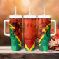 Burkina Faso Independence Day Thomas Sankara Tumbler With Handle Revolution Heritage Broken Chains Graphic