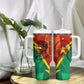 Burkina Faso Independence Day Thomas Sankara Tumbler With Handle Revolution Heritage Broken Chains Graphic