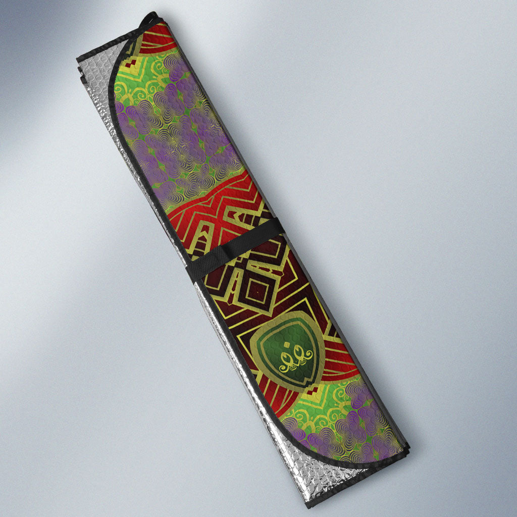 Burkina Faso Independence Day Coat Of Arms Auto Sun Shade National Stallion Shield