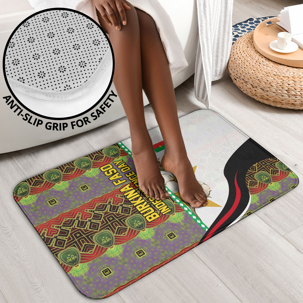 Burkina Faso Independence Day Coat Of Arms Bathroom Set National Stallion Shield