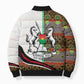 Burkina Faso Independence Day Coat Of Arms Bomber Puffer Jacket National Stallion Shield