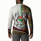 Burkina Faso Independence Day Coat Of Arms Button Sweatshirt National Stallion Shield