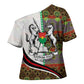 Burkina Faso Independence Day Coat Of Arms Cross Shoulder Shirt National Stallion Shield