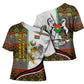 Burkina Faso Independence Day Coat Of Arms Cross Shoulder Shirt National Stallion Shield