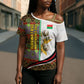 Burkina Faso Independence Day Coat Of Arms Cross Shoulder Shirt National Stallion Shield