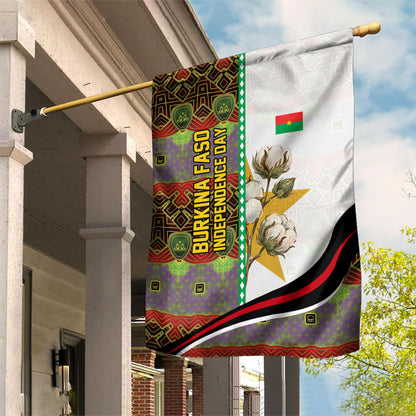 Burkina Faso Independence Day Coat Of Arms Garden Flag National Stallion Shield