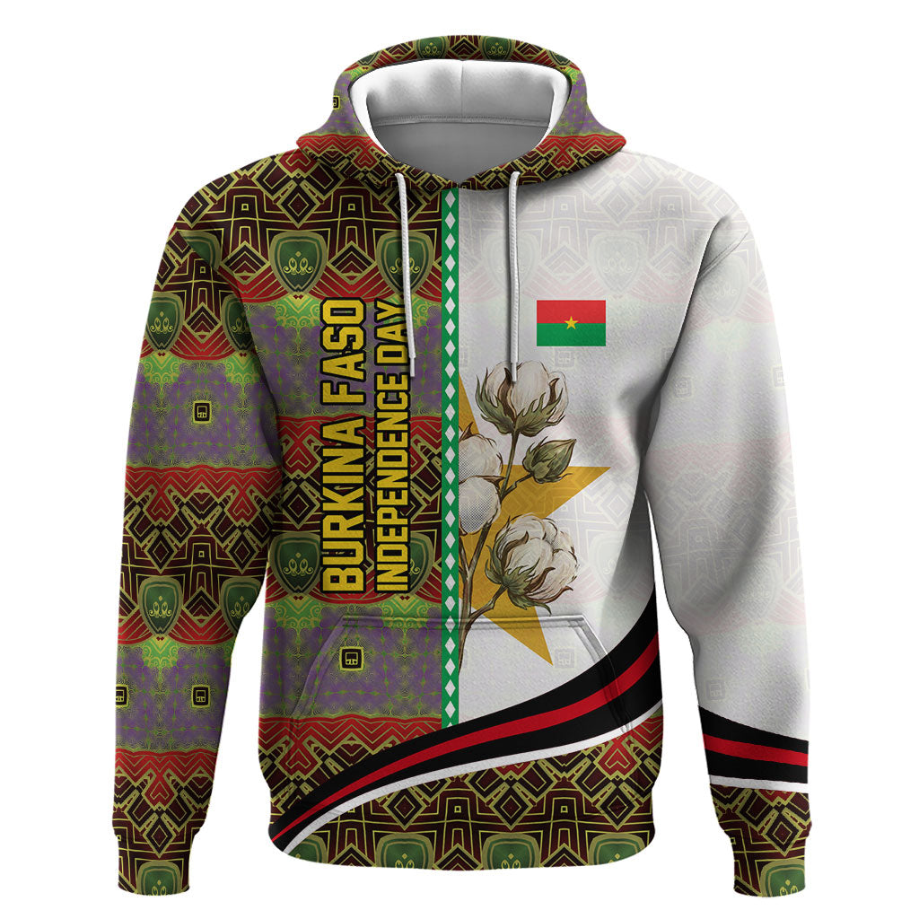 Burkina Faso Independence Day Coat Of Arms Hoodie National Stallion Shield