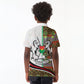 Burkina Faso Independence Day Coat Of Arms Kid Polo Shirt National Stallion Shield