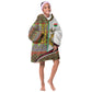 Burkina Faso Independence Day Coat Of Arms Kid Wearable Blanket Hoodie National Stallion Shield
