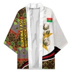Burkina Faso Independence Day Coat Of Arms Kimono National Stallion Shield