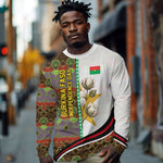 Burkina Faso Independence Day Coat Of Arms Long Sleeve Shirt National Stallion Shield