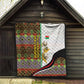 Burkina Faso Independence Day Coat Of Arms Quilt National Stallion Shield