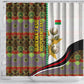 Burkina Faso Independence Day Coat Of Arms Shower Curtain National Stallion Shield