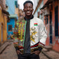 Burkina Faso Independence Day Coat Of Arms Sleeve Zip Bomber Jacket National Stallion Shield