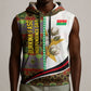 Burkina Faso Independence Day Coat Of Arms Sleeveless Hoodie National Stallion Shield