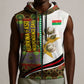 Burkina Faso Independence Day Coat Of Arms Sleeveless Zip Hoodie National Stallion Shield