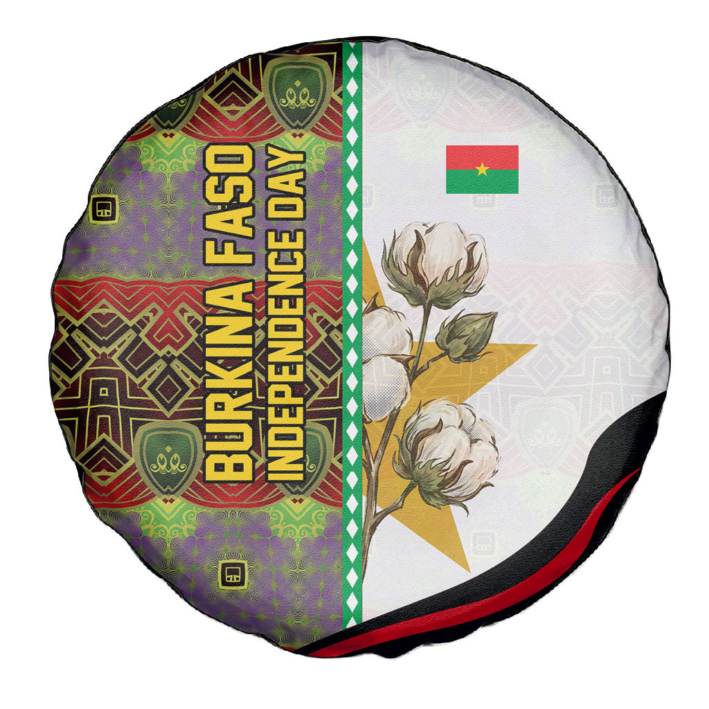 Burkina Faso Independence Day Coat Of Arms Spare Tire Cover National Stallion Shield