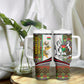 Burkina Faso Independence Day Coat Of Arms Tumbler With Handle National Stallion Shield