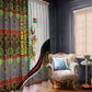 Burkina Faso Independence Day Coat Of Arms Window Curtain National Stallion Shield