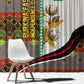 Burkina Faso Independence Day Coat Of Arms Window Curtain National Stallion Shield
