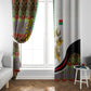 Burkina Faso Independence Day Coat Of Arms Window Curtain National Stallion Shield