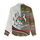 Burkina Faso Independence Day Coat Of Arms Women Casual Shirt National Stallion Shield