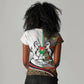 Burkina Faso Independence Day Coat Of Arms Women V-Neck T-Shirt National Stallion Shield
