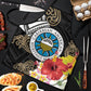 Caribbean American Heritage Month Apron Tribal Pattern Tropical Hibiscus Flower