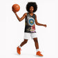 Caribbean American Heritage Month Basketball Jersey Tribal Pattern Tropical Hibiscus Flower