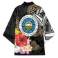 Caribbean American Heritage Month Kimono Tribal Pattern Tropical Hibiscus Flower