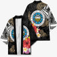 Caribbean American Heritage Month Kimono Tribal Pattern Tropical Hibiscus Flower