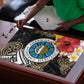 Caribbean American Heritage Month Puzzle Tribal Pattern Tropical Hibiscus Flower