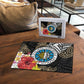 Caribbean American Heritage Month Puzzle Tribal Pattern Tropical Hibiscus Flower