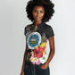 Caribbean American Heritage Month Women Polo Shirt Tribal Pattern Tropical Hibiscus Flower