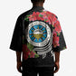 Caribbean American Heritage Month Kimono Tropical Hibiscus Flower Tribal Tattoo