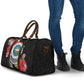 Caribbean American Heritage Month Travel Bag Tropical Hibiscus Flower Tribal Tattoo