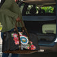 Caribbean American Heritage Month Travel Bag Tropical Hibiscus Flower Tribal Tattoo