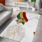 Order Of The Eastern Star Area Rug OES Elegant Floral Line Art Fraternal Symbolism
