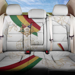 Order Of The Eastern Star Back Car Seat Cover OES Elegant Floral Line Art Fraternal Symbolism