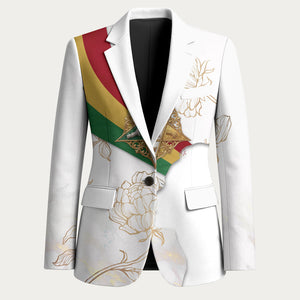 Order Of The Eastern Star Blazer OES Elegant Floral Line Art Fraternal Symbolism