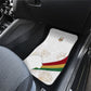 Order Of The Eastern Star Car Mats OES Elegant Floral Line Art Fraternal Symbolism