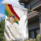 Order Of The Eastern Star Garden Flag OES Elegant Floral Line Art Fraternal Symbolism