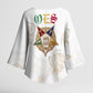 Order Of The Eastern Star Kimono Sleeve Blouse OES Elegant Floral Line Art Fraternal Symbolism