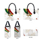 Order Of The Eastern Star Leather Bag OES Elegant Floral Line Art Fraternal Symbolism