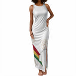 Order Of The Eastern Star Tank Maxi Dress OES Elegant Floral Line Art Fraternal Symbolism