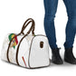 Order Of The Eastern Star Travel Bag OES Elegant Floral Line Art Fraternal Symbolism