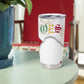 Order Of The Eastern Star Tumbler Cup OES Elegant Floral Line Art Fraternal Symbolism