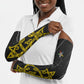 OES Order Of The Eastern Star Arm Sleeves Five Pointed Star Emblem On Black Marble Texture